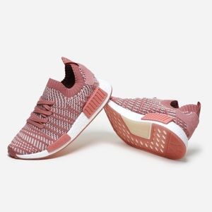 Adidas original NMD R1 STLT Primeknit Pink Ash